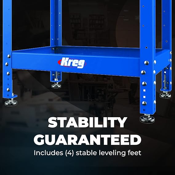 Kreg Multi-Purpose Shop Stand, KRS1035, Alloy Steel, Blue, 20 x 28