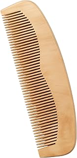 Wooden Comb for Hair Care | Natural Wood Comb for Men & Women | Smooth Wide & Fine Teeth Hair Comb (Smooth)