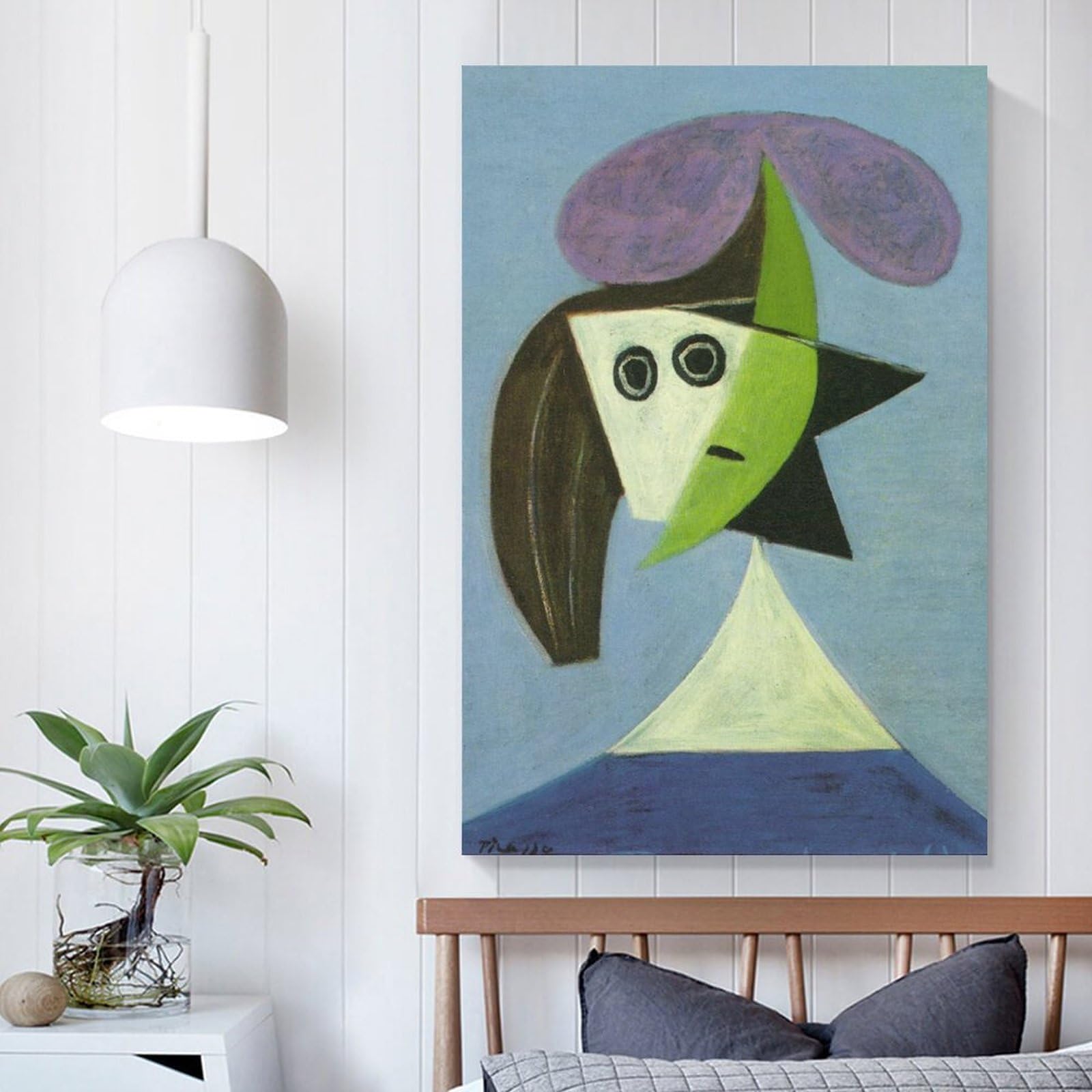 Amazon.com: Iisrar Woman with Hat. Olga 1935 by Pablo, Picasso