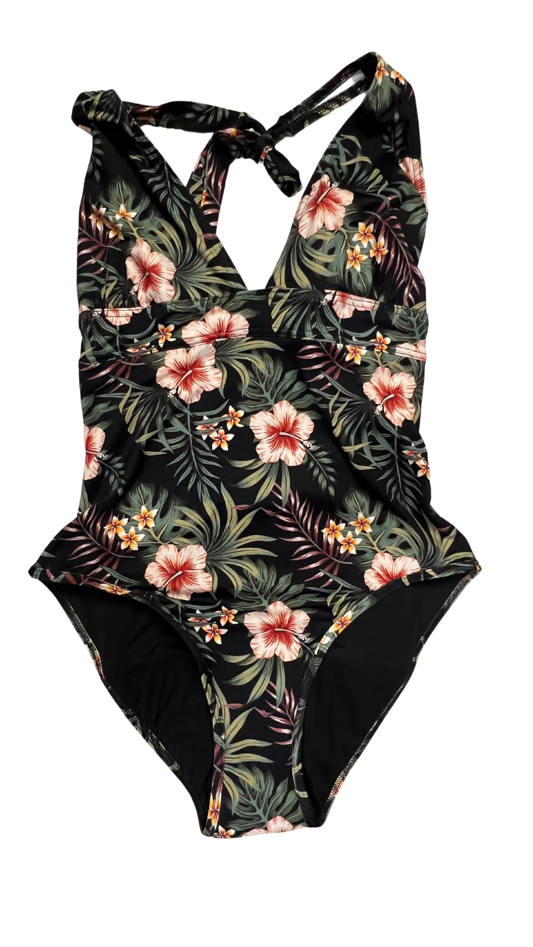 HAUTE PRESSION Miami MENSTRUEL Leger/Moyen CO1 T48 Maillot de Bain Une pièce, Multicolore, 48 Femme