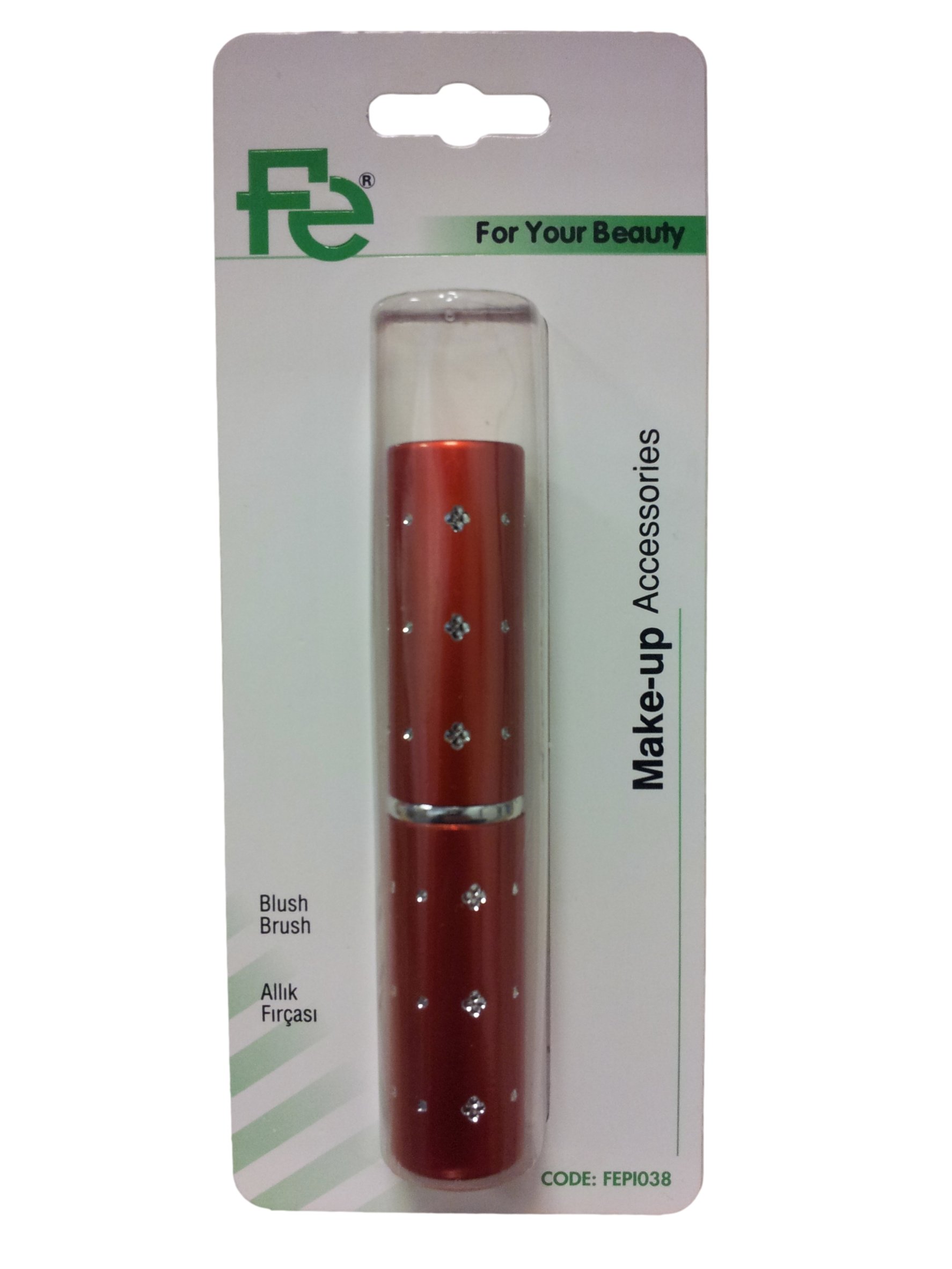 Fe Soft Hair Blush Brush Red