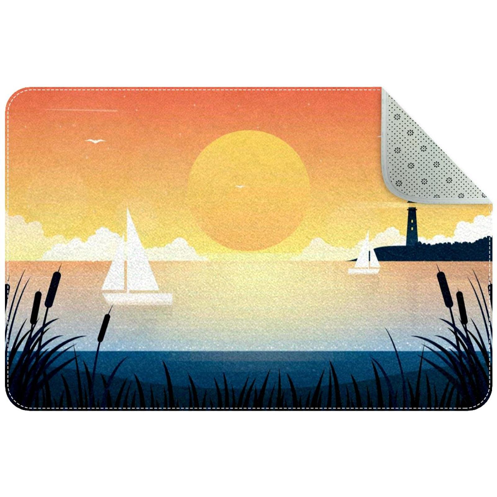 Paillasson d'intérieur super absorbant lavable et tapis entrée antidérapant
