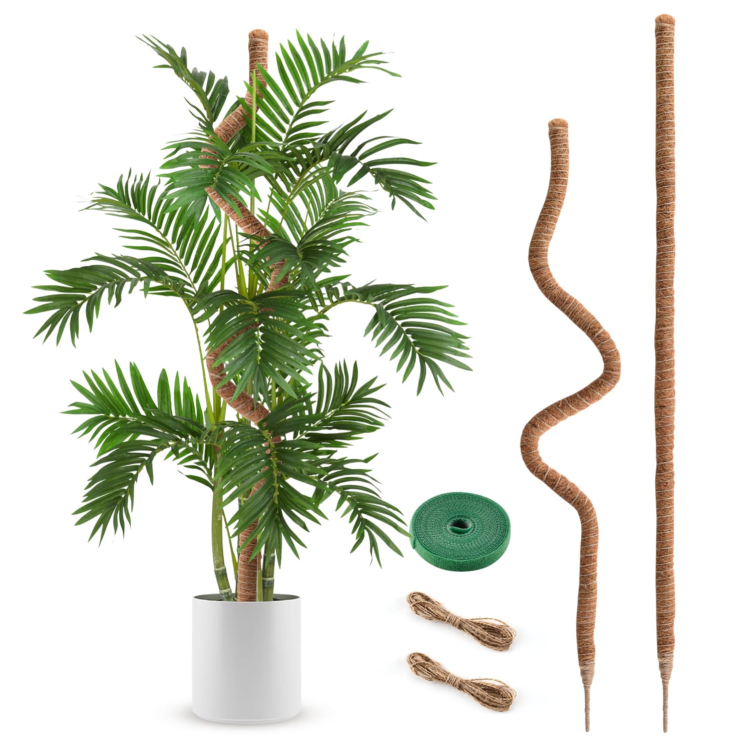 MOSS stick 58PT　22-23 Amazon.com : 3 Pack Moss Pole, 50 Inch Monstera Plant Support