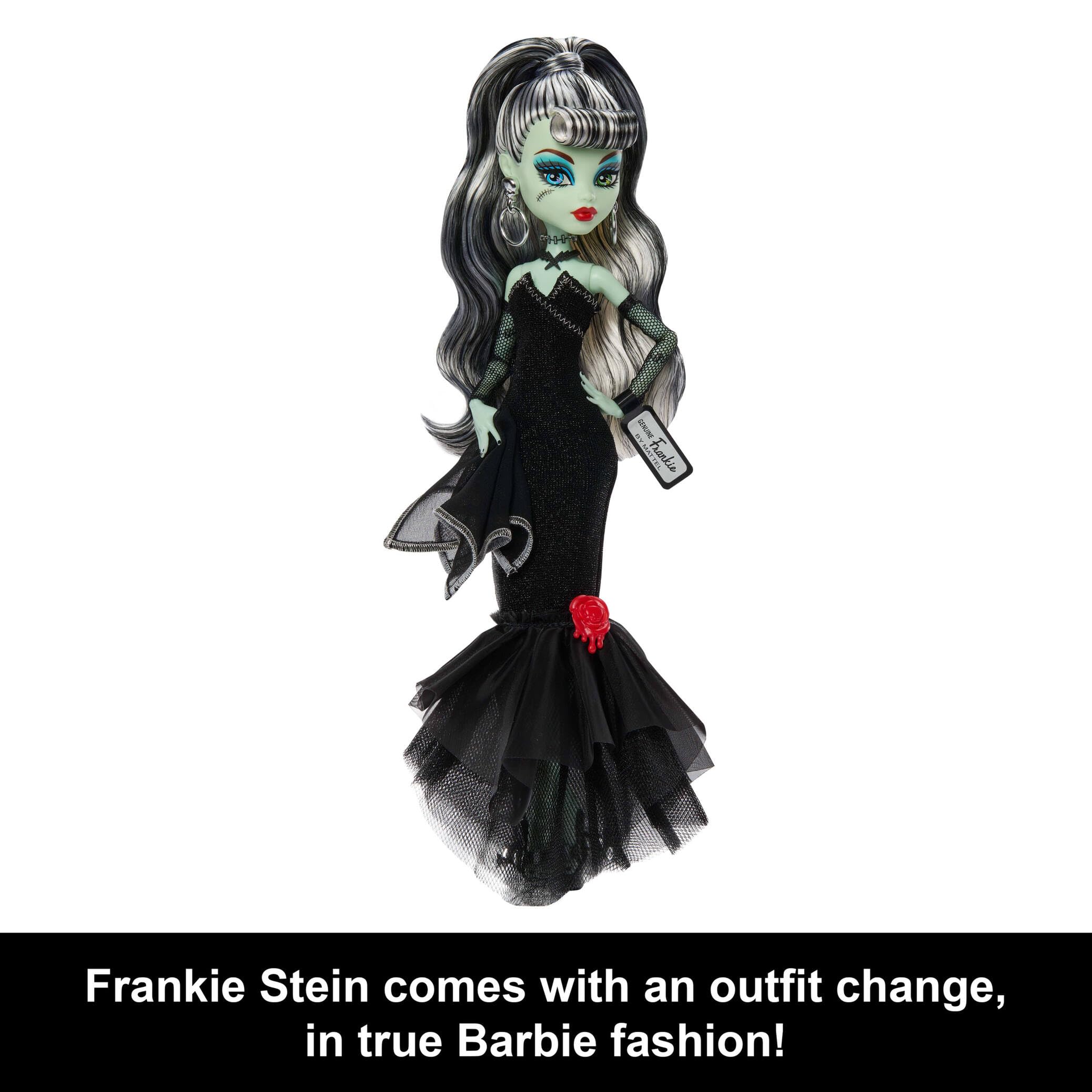 Amazon.com: Monster High x Barbie Frankie Stein Doll with Original