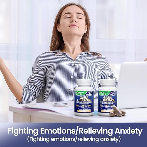 Miniatura 6 de Suplemento de hongos de melena de leones, cápsulas modernas de hongos, suplemento de hongos con melena de león, L-teanina y extracto de ashwagandha