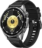 HUAWEI Watch GT 6 GPS 46mm Montres connectées, Écran AMOLED de 1,47 Pouce, Jusqu'à 21 Jours d'autonomie, Cyclisme de Niveau Professionnel, Compatible avec iOS et Android, Analyse ECG, Noir - 1