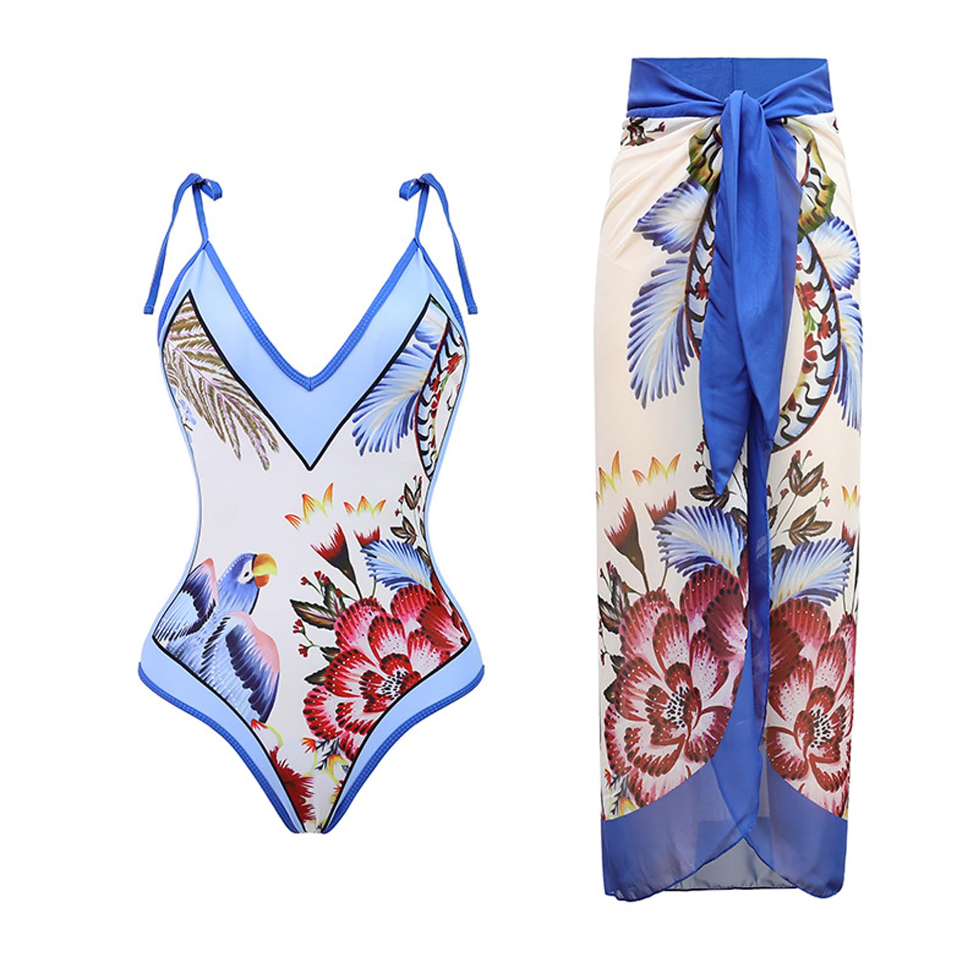 Bañador Individual Femenino bañador de Playa Falda enrollada Control de Vientre bañador bañador Femenino Bikini bañador