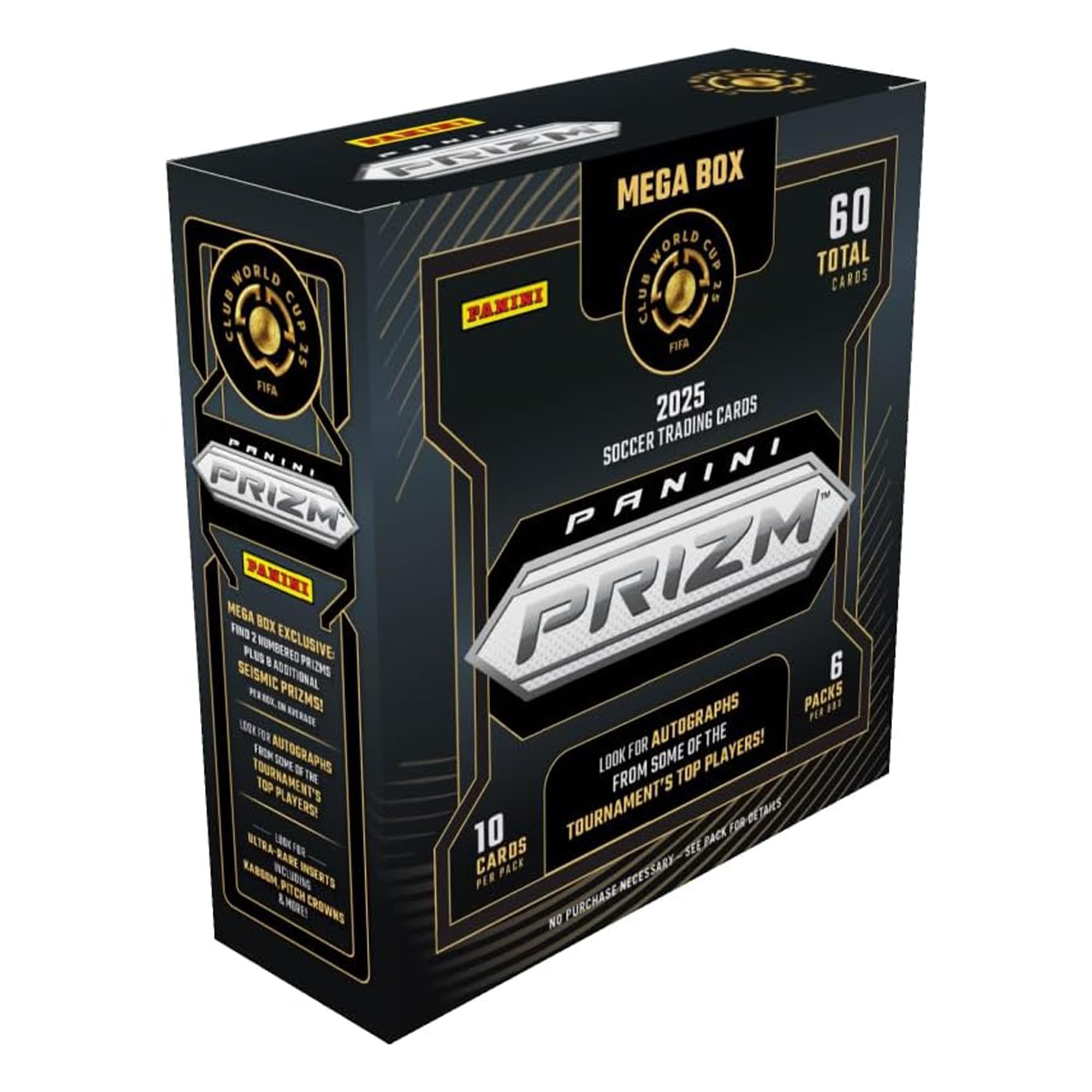 Amazon.com: 2025 Panini Prizm Club World Cup Soccer Mega Box