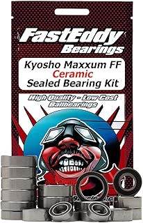 FastEddy Bearings Compatible with Kyosho Maxxum FF Ceramic Sealed Bearing Kit