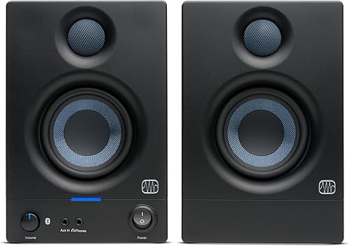 PreSonus Eris 3.5BT (2da generación) - Monitores de estudio de campo cercano de 3.5" con Bluetooth