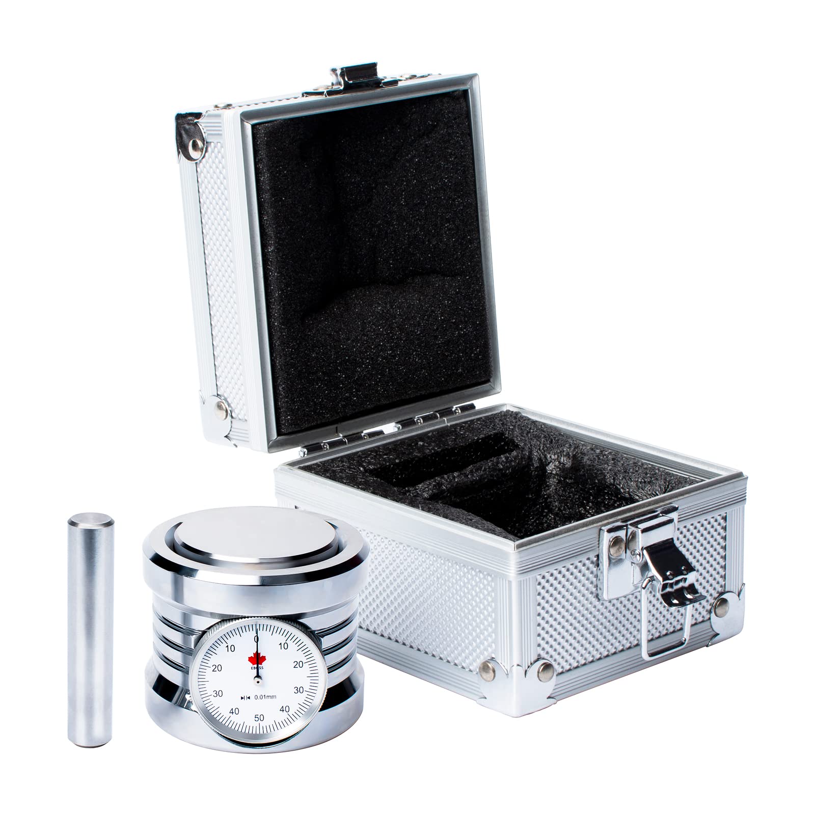 Dial Magnetic Z Axis Zero Pre-Setter Tool Setter for CNC Milling Machining Lathe Centers, 50mm Height, 0.01mm Accuracy