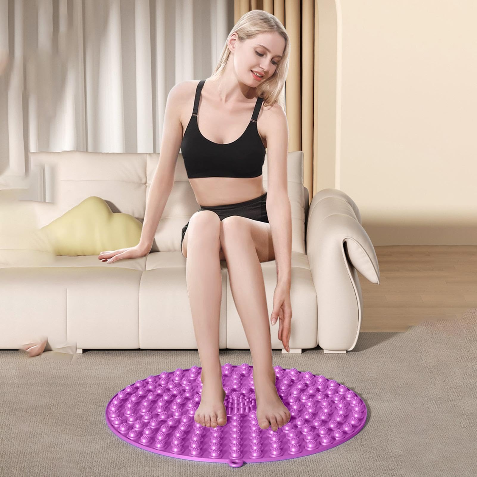 Tapis De Relaxation Pour Les Pieds 55 cm haute élasticité ergonomique
