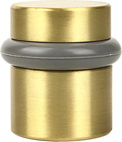 Vista 49 de Design House 189290-SN - Protector de pared para puerta con punta de goma, tapón de puerta de aluminio de níquel satinado, paquete de 2