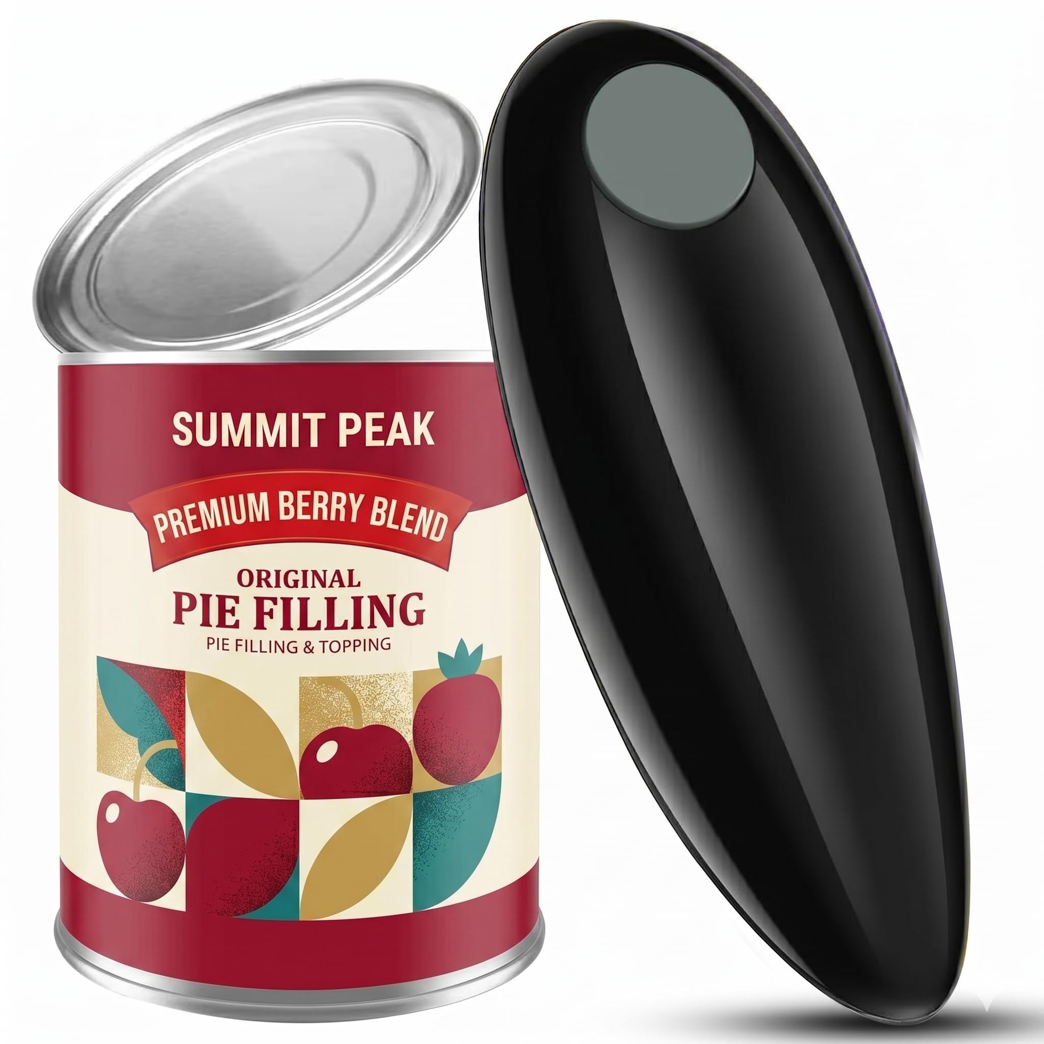 Photo 1 of yakbins Electric Can Opener, One-Touch Automatic Handheld Can
