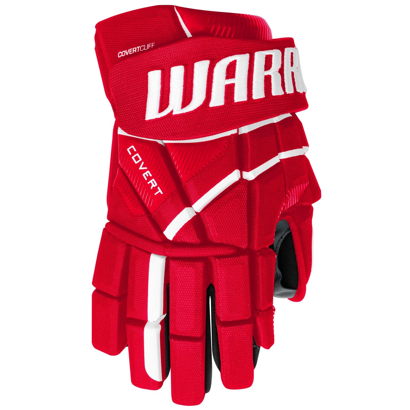Warrior Covert QR6 Handschuhe Junior, Größe:12 Zoll, Farben:Rot