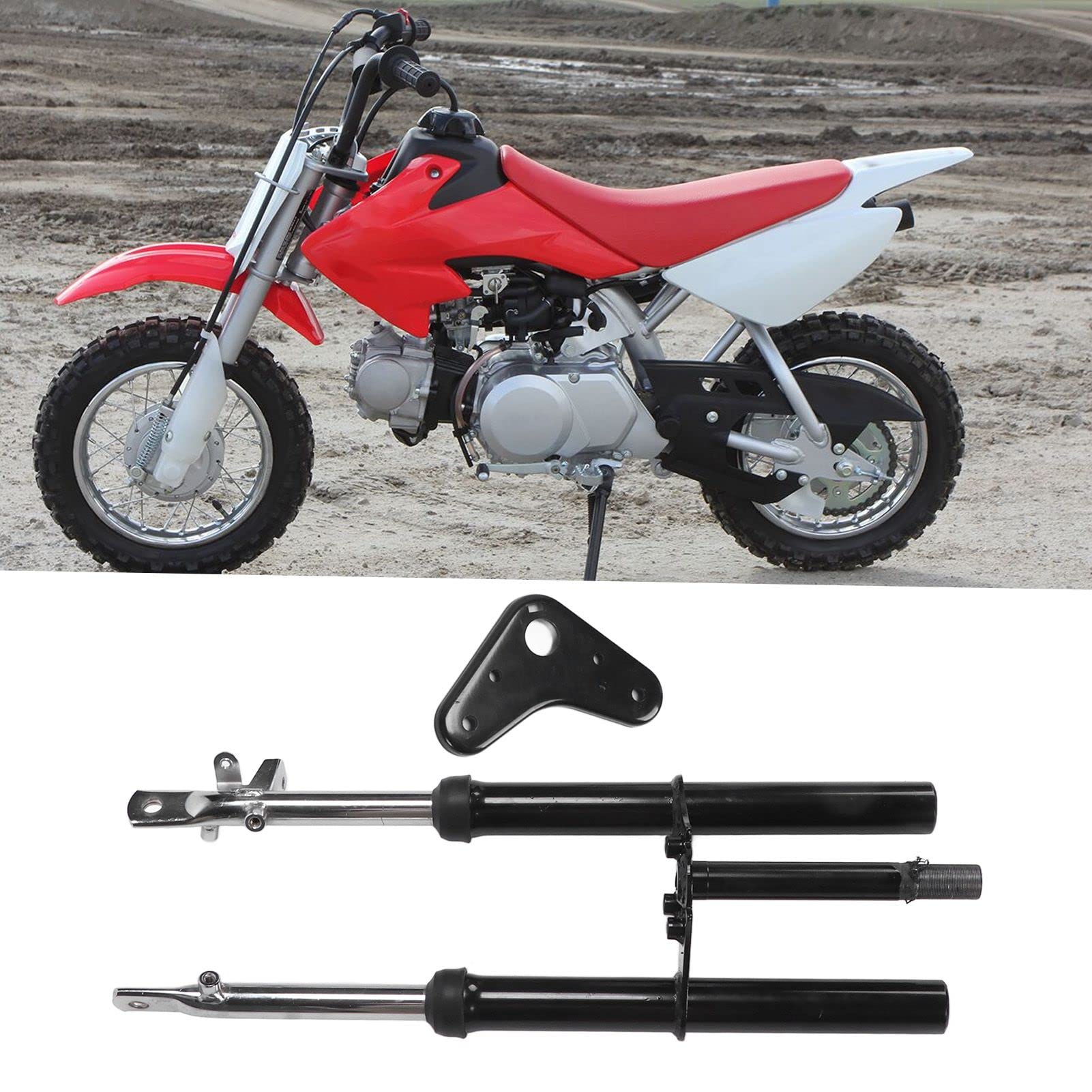 Zespół amortyzatora przedniego widelca, zawieszenie amortyzatora Odporność na czarną rdzę do wymiany motocykla dla CRF50F 2004-2014