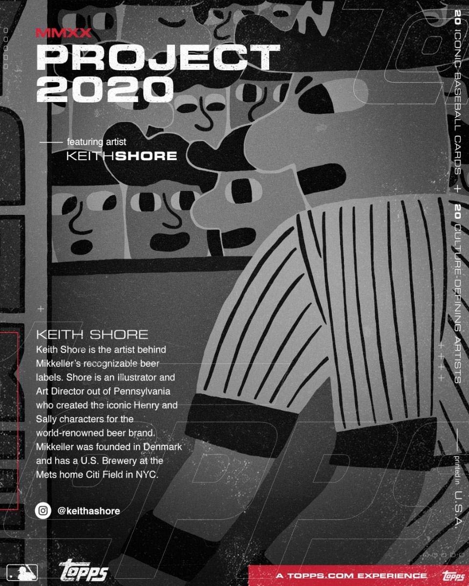 Amazon.com: Topps Project 2020 Card 120-2001 Ichiro by Keith Shore
