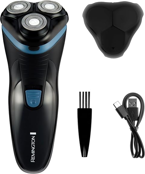 Remington R1 Men's Electric Shaver, Dry Shave, 30-Min Use, R1000