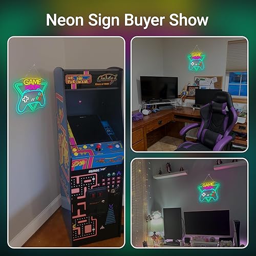 Vista 115 de Gamerneon Elegante letrero de neón de mariposa rosa para decoración de pared, hermoso club, luces LED para dormitorio, sala de estar, niñas, fiesta