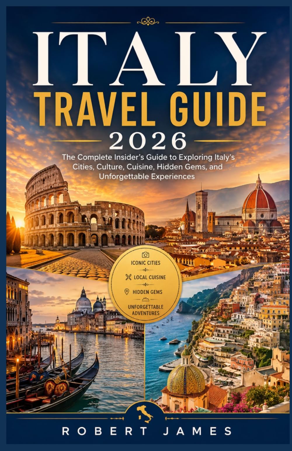 The Complete Italy Travel Guide 2026: Explore Rome, Venice, Florence, Milan & the Amalfi Coast with Itineraries, Hidden Gems, Budget Tips & Local Secrets