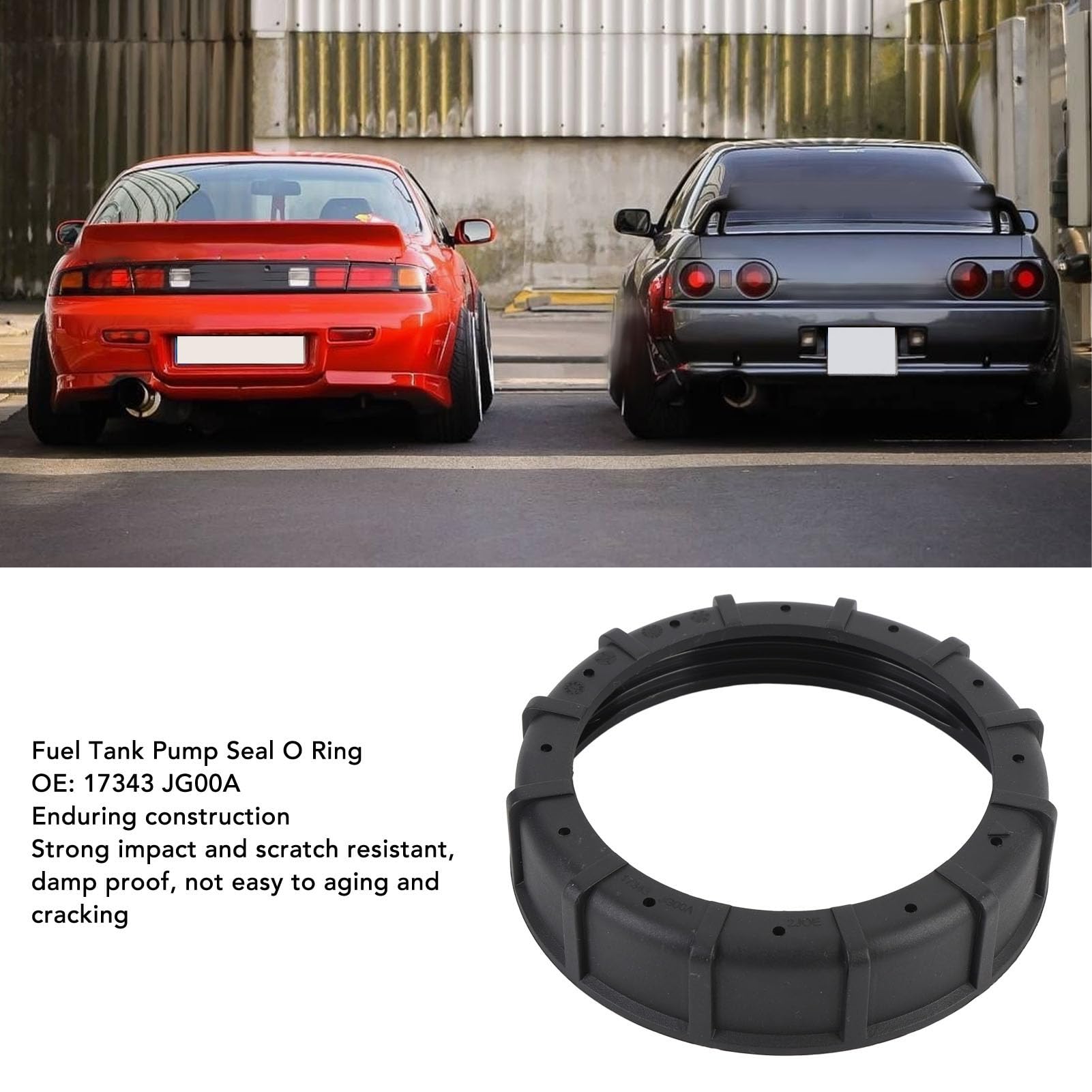 Uszczelka Pompy Zbiornika Paliwa O-ring 17343 JG00A Impact Pierścień Ustalający Pompy Paliwa Pierścień Ustalający Zbiornika Paliwa dla S14 R32 R33 R34 NV200 Vanet X Trail