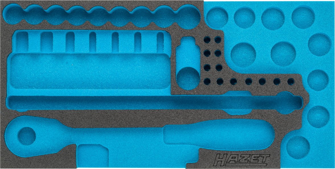 HAZET 163-359L 2-Component Soft Foam Insert - Multi-Colour