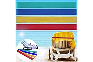 4 Pack Mix Beach Chair Straps