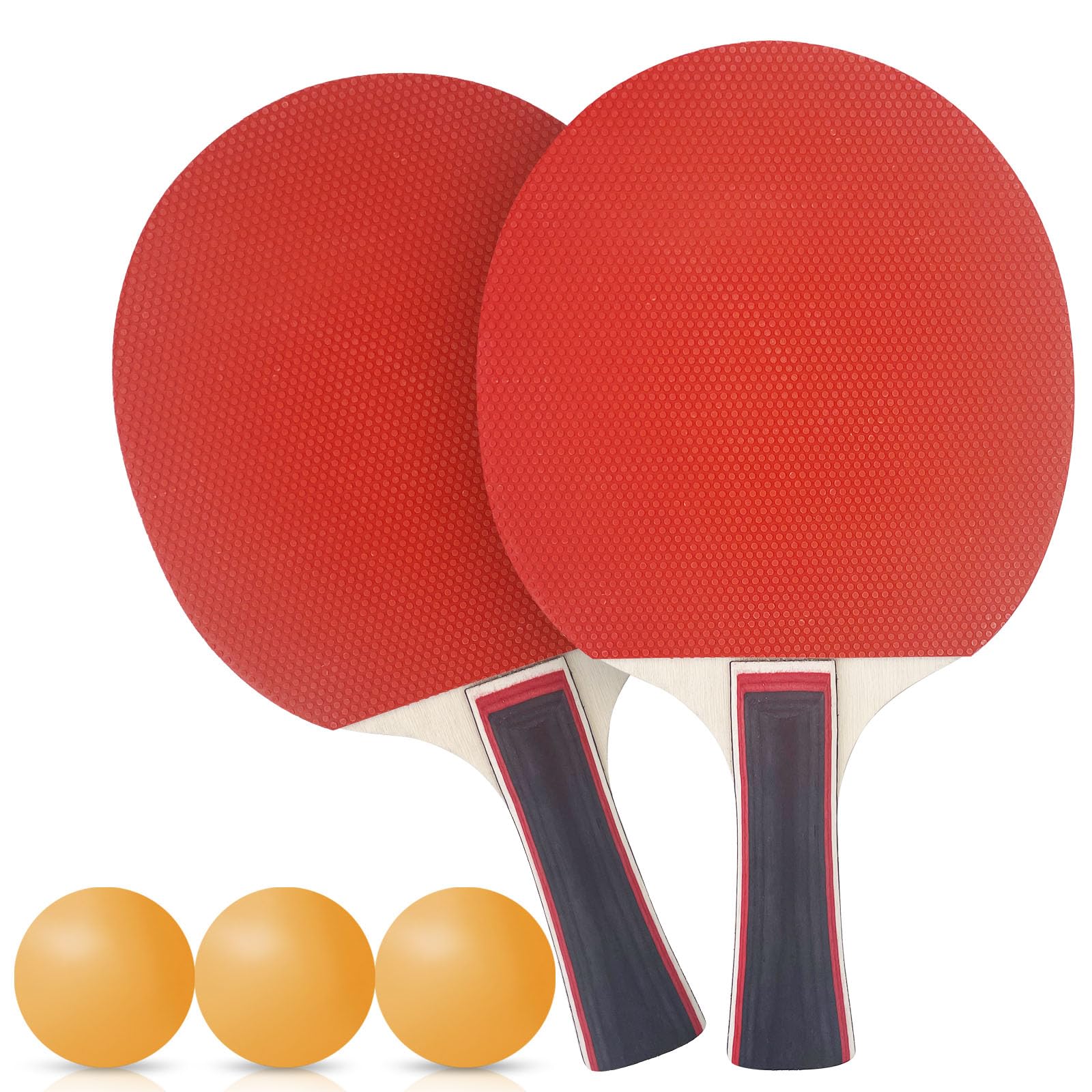 Set Ping Pong Professionale – 2 Racchette In Pioppo + 6 Palline + Rete Regolabile 175 Cm + Borsa Trasporto – Perfetto Per Famiglie, Bambini E Ufficio