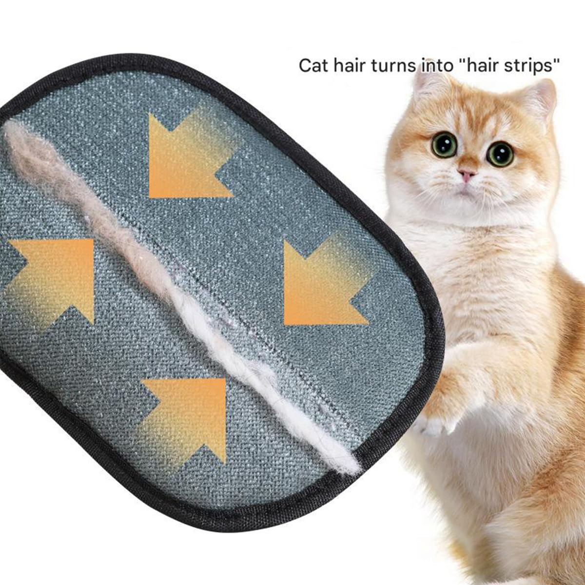 Guanto Magnetico Per Rimozione Peli Animali – Doppia Faccia, In Silicone, Adatto A Cani, Gatti E Conigli, Taglia Unica