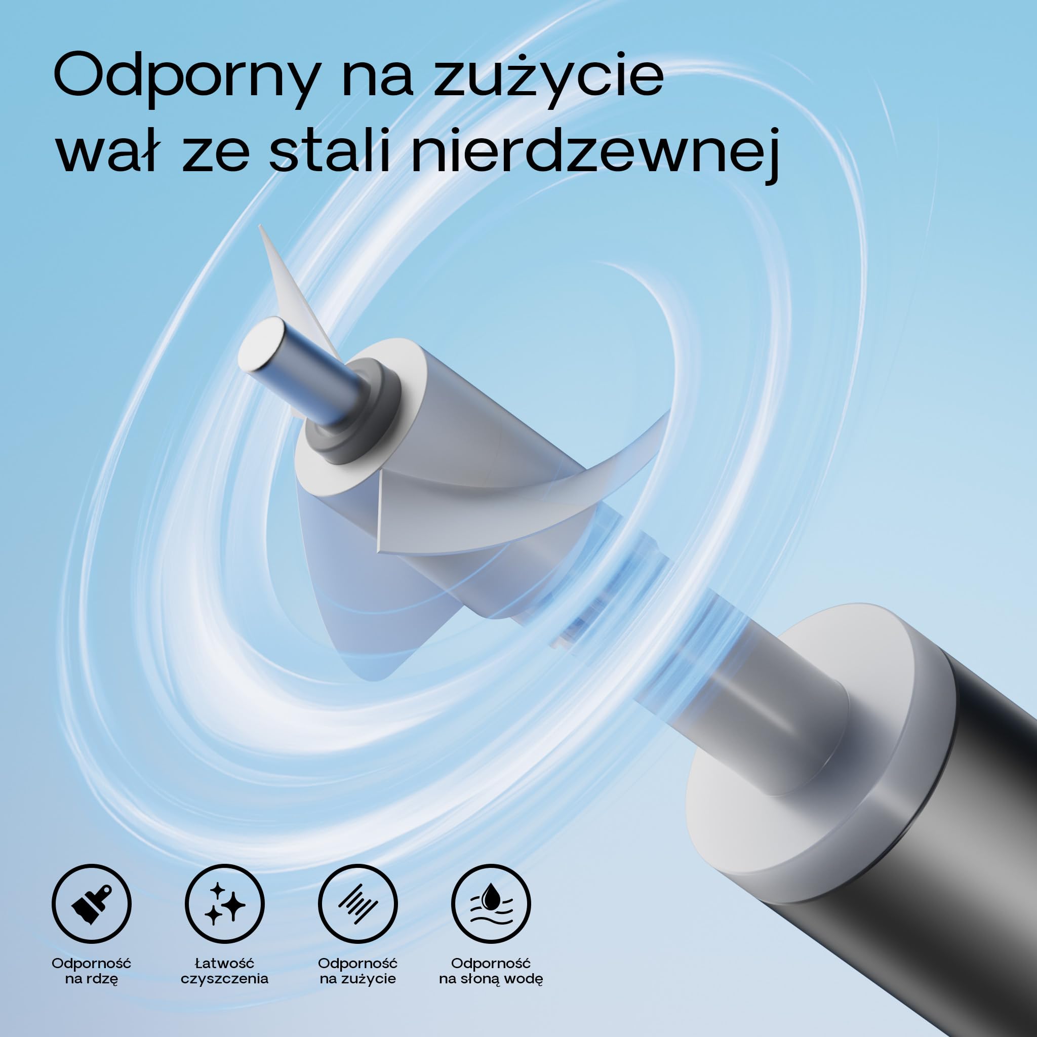 SunSun JVP-110A Falownik cyrkulator Wavemaker z przyssawką 2000l/h 3W akwarium pompa wody