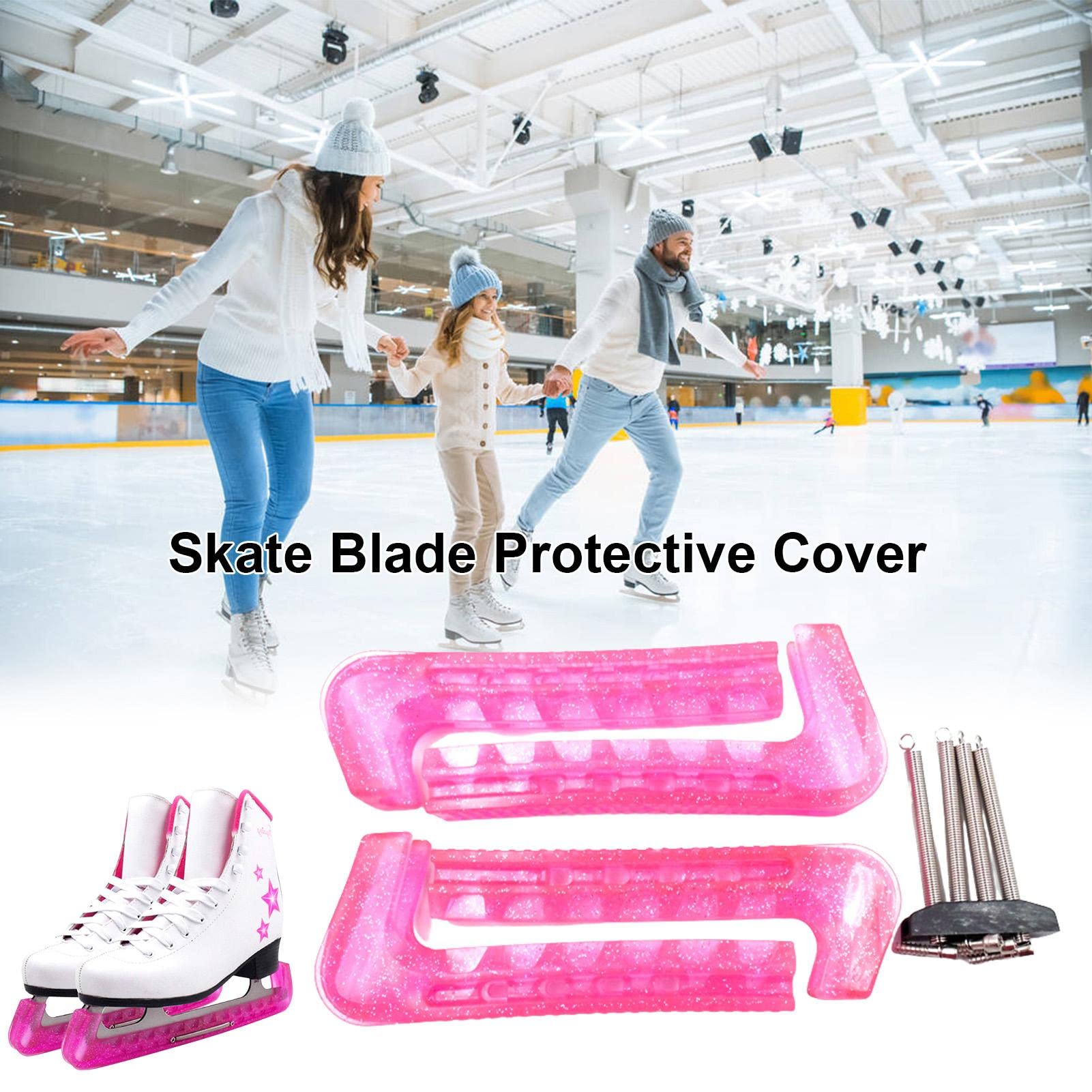 Schaatshoezen voor schaatsen, zachte bescherming, verstelbaar, voor schaatsen