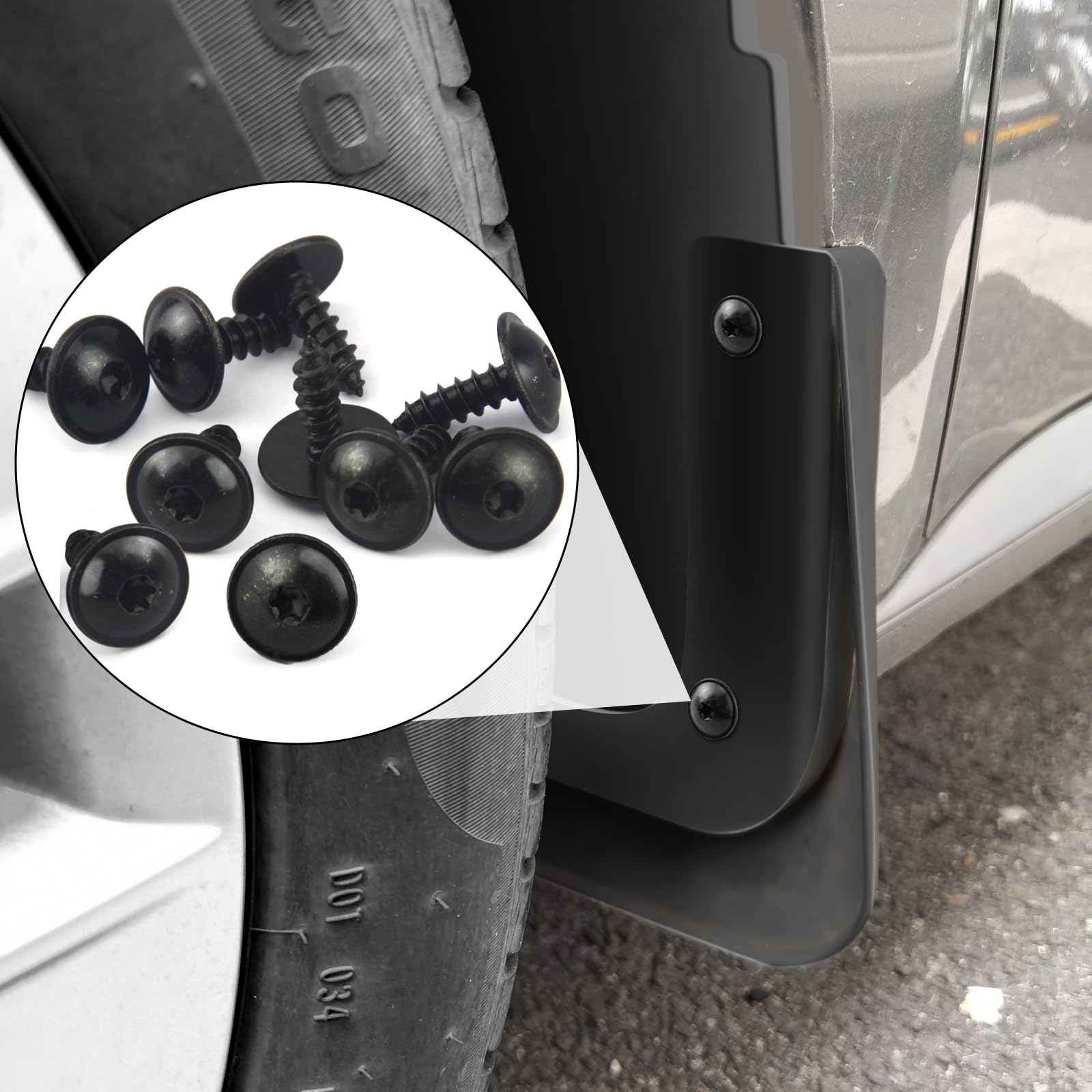 10 Satz Befestigungsklammer Blechmutter M6 Mit Torx Schrauben Für Audi VW Seat E - Foto 2