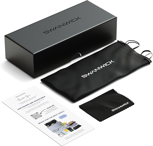 Miniatura 4 de Swanwick Crystal Night Swannies - Lentes de bloqueo de luz azul 99% premium, antirreflejos, antifatiga y fatiga ocular para pantallas