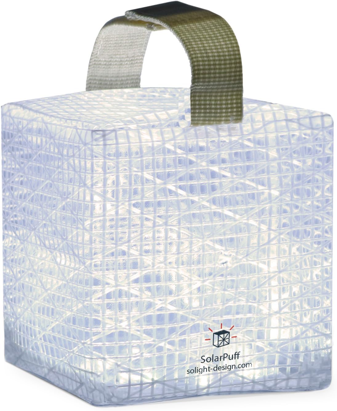 SOLIGHT-DESIGN – SOLARPUFF, Rechargeable Photo voltaic Lantern with Gentle Sensor – Collapsible LED Tenting Lantern, Simple Open and Fold, No Inflating Wanted, Excessive Climate (Hybrid)