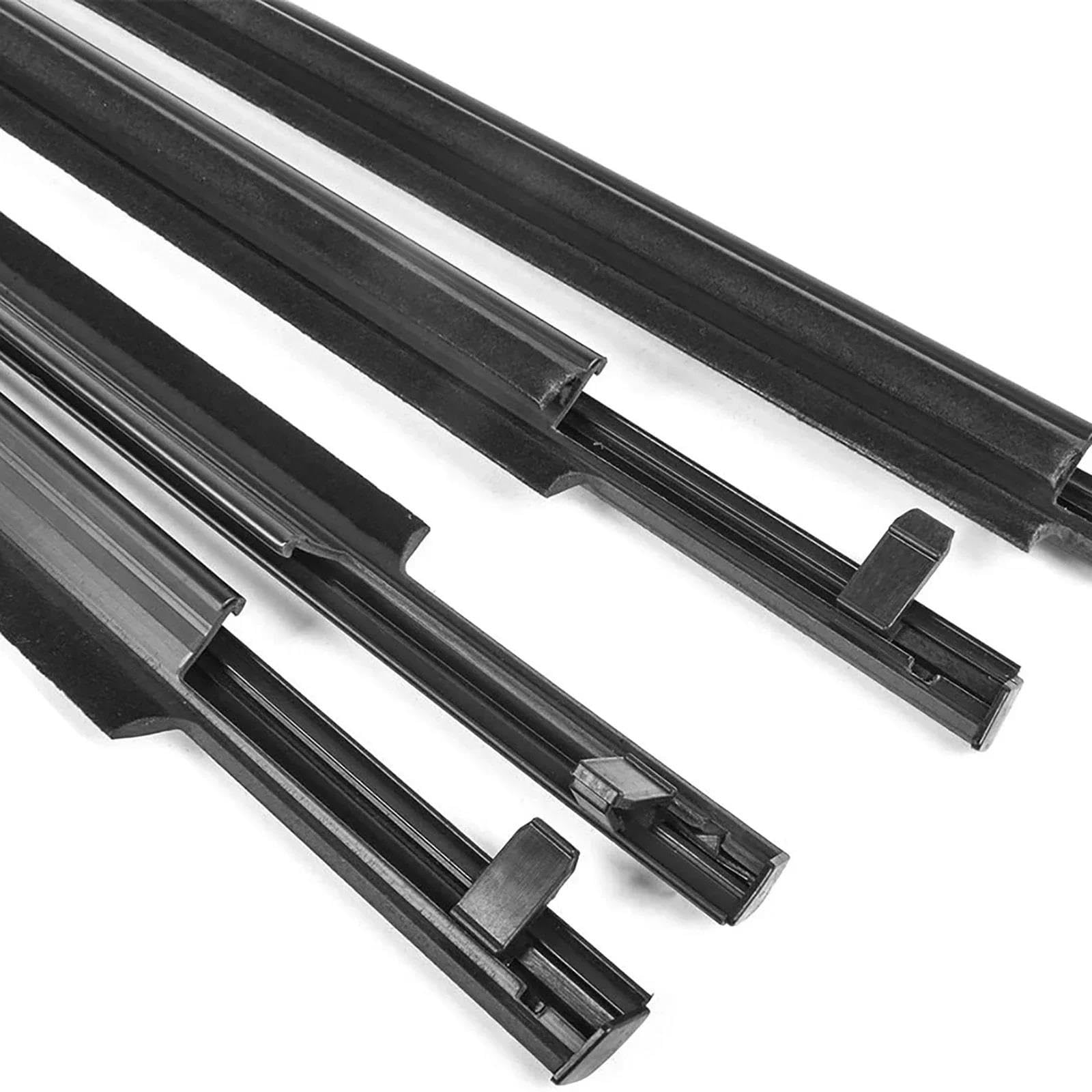 Zestaw uszczelek do drzwi (4-częściowy) do okien samochodowych, numer części 75720-12820, pasuje do Toyota i Scion XB (2007-2015), wodoszczelne listwy dociskowe, taśma uszczelniająca do okien