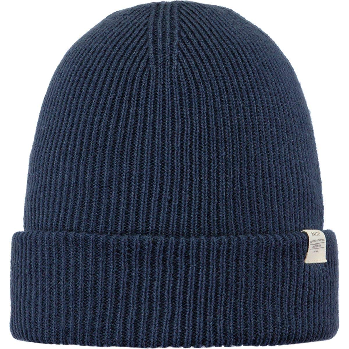 Barts Men's Blue Kinabalu Comfy Cuffed Knitted Beanie Hat - Size One Size