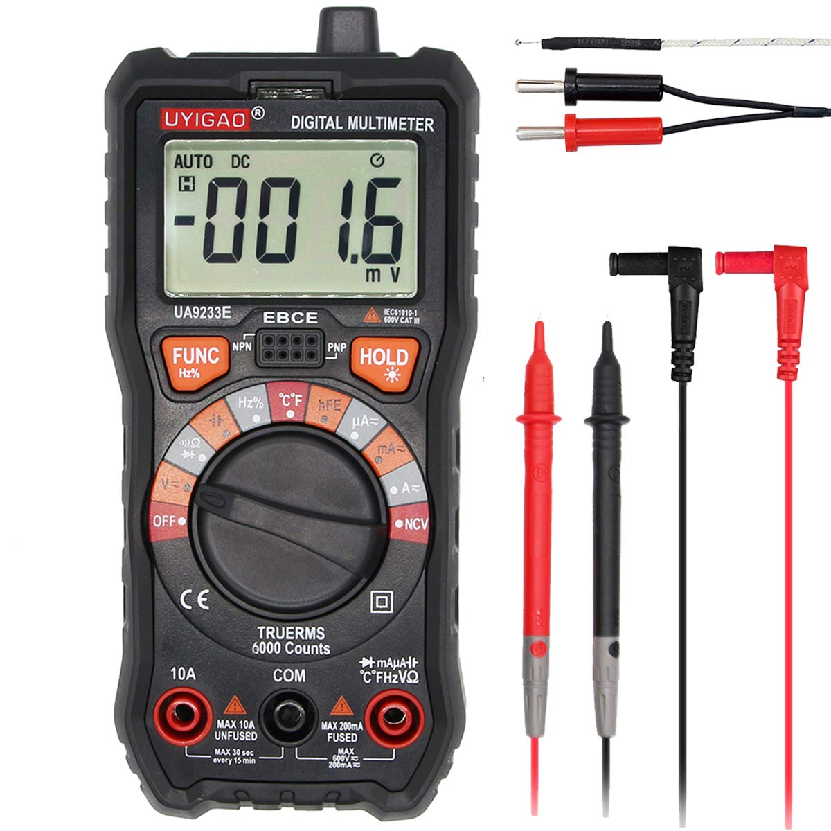 Buy BDMETER Digital Multimeter, 6000 Counts TRMS NCV Auto Ranging Multi