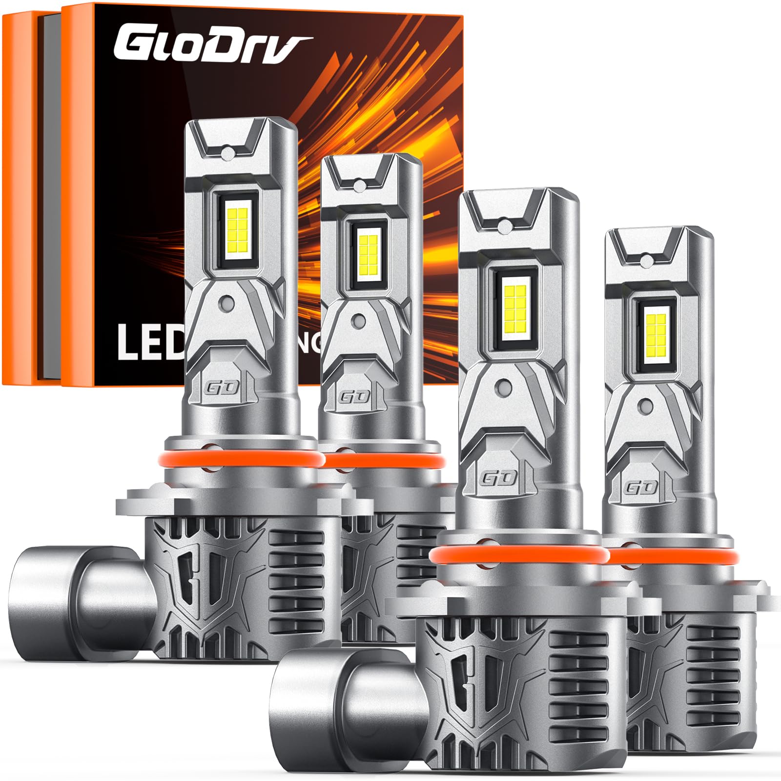 GloDrv 9005 9006 LED Bulb Combo