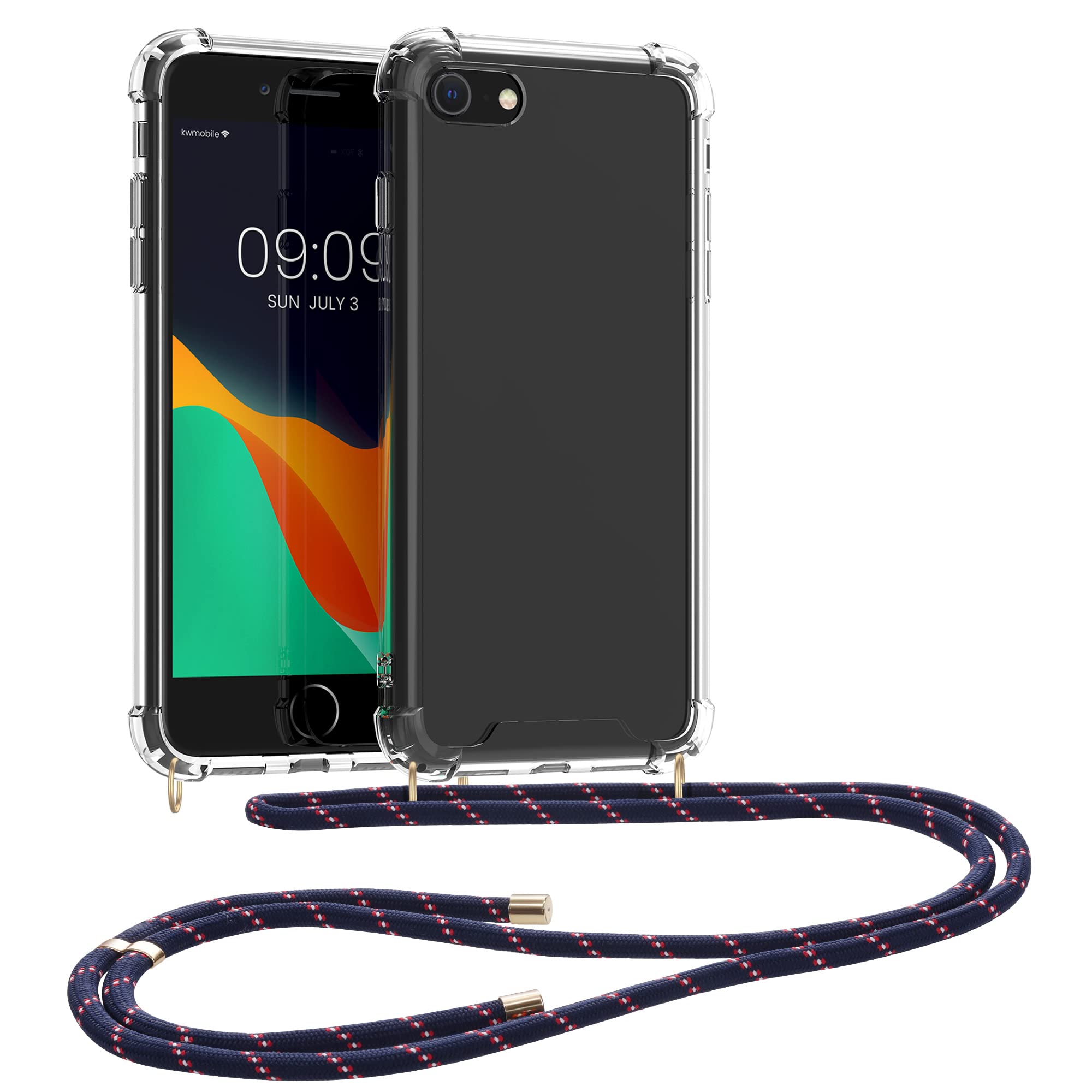 Amazon.com: kwmobile Crossbody Case Compatible with Apple iPhone