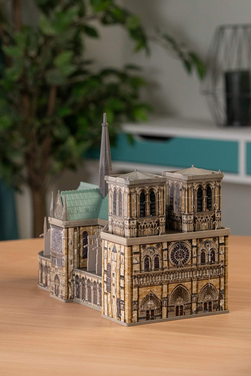 Ravensburger 3D Puzzle Notre Dame - Puzzle ab 10 Jahre | 324 Teile, Schwierigkeitsgrad 3/5, Maße: 24 x 16 x 26 cm, Ohne Klebstoff