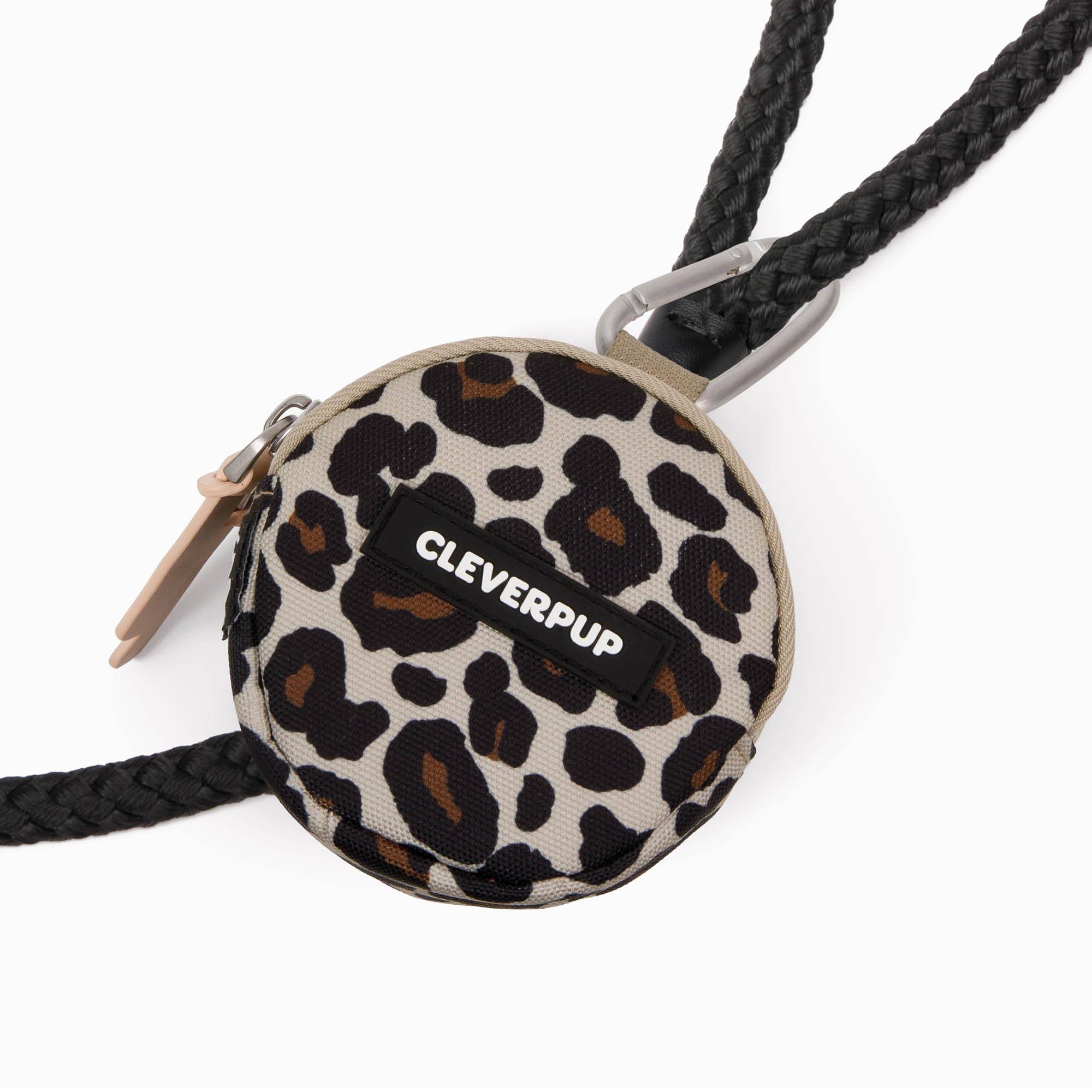 Cleverpup, Snackpack Pochette à friandises à double isolation pour chien – Peut contenir 1,5 tasse – Sac à goûter de dressage et de promenade avec deux poches pour friandises sèches ou humides, se