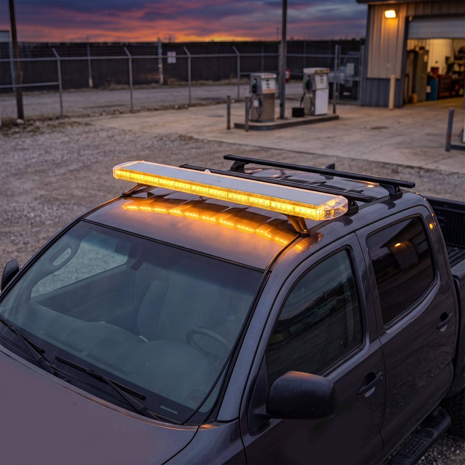 Strisce di segnalazione a 96 LED, girevoli, per rimorchi, ad alta visibilità, per camion e veicoli