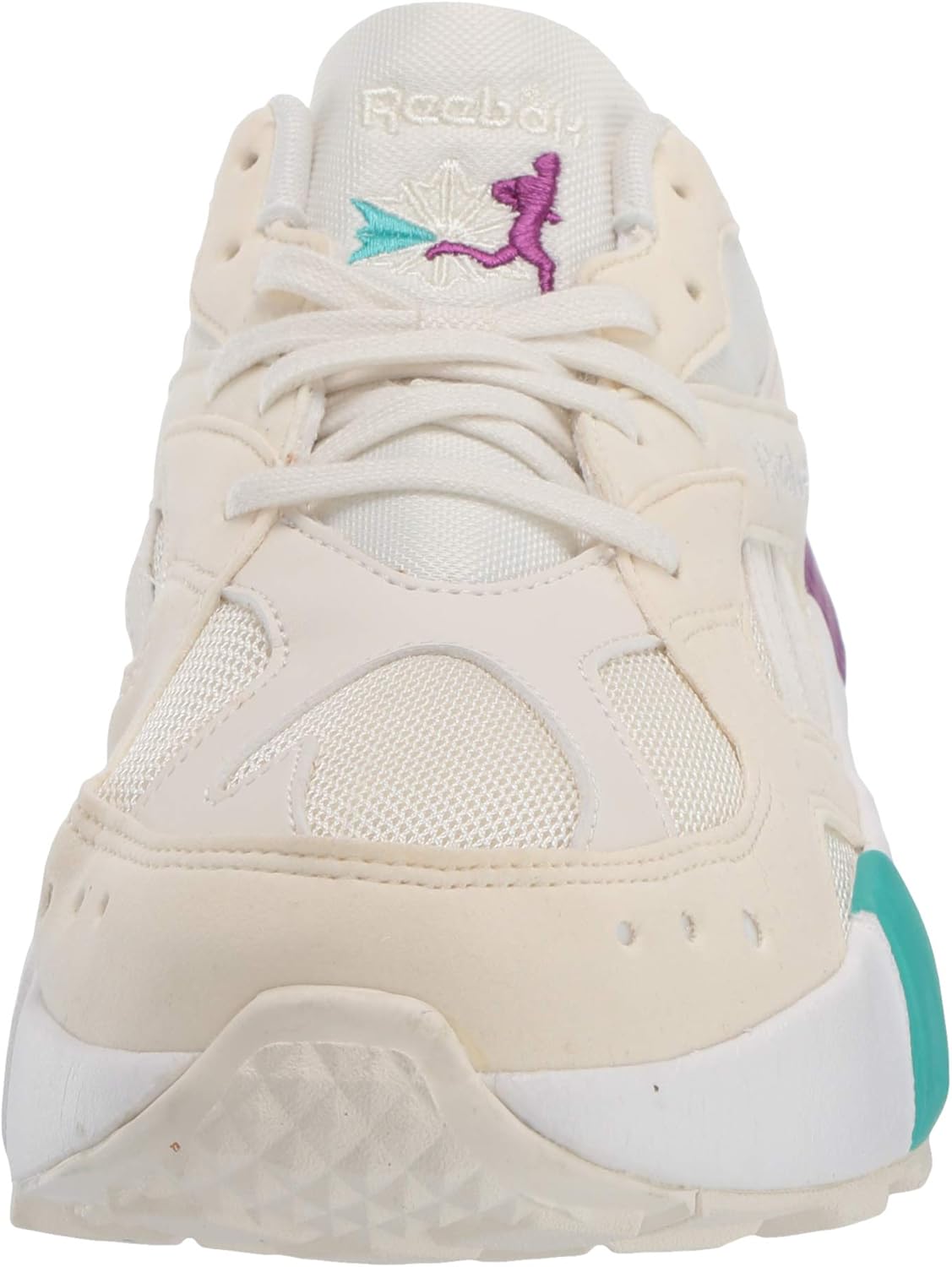 Reebok Women's Aztrek Shoes 10 Chalk/White/Timeless Teal/Aubergine