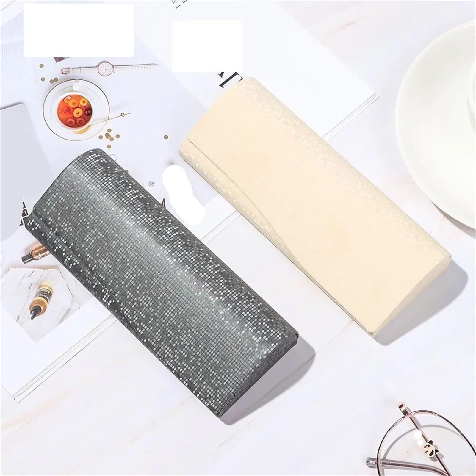 étui à lunettes, Étui à lunettes résistant la compression/imperméable, boîte en fer