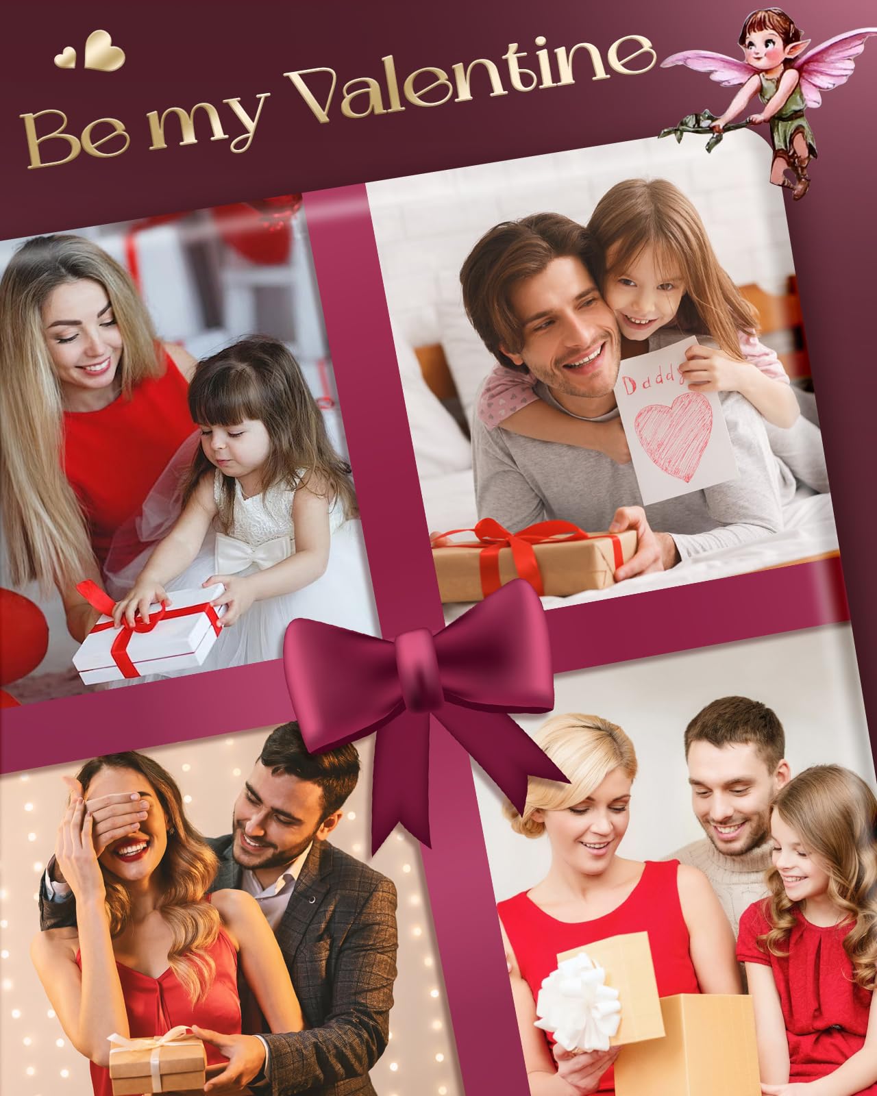 Tarjeta desplegable para el día de San Valentín, diseño de casa de hongos y unicornio de hadas, tarjetas de San Valentín 3D con sobres, tarjeta de felicitación romántica para él, su marido,