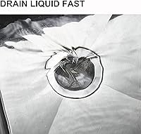 Vista 6 de LASSHSWA Colador de fregadero de cocina de acero inoxidable, colador de drenaje para fregadero de cocina, coladores de fregadero para fregaderos