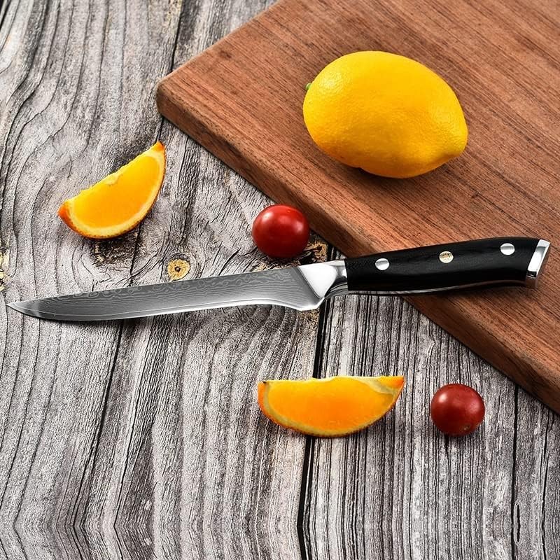 Miniatura 6 de Chef's Meat Cutting Knife Professional 6 In Kitchen Bone Knife Sharp 67 Layer Damascus Steel Kitchen Cutting Beef Peeling Meat Knife G10 Handle