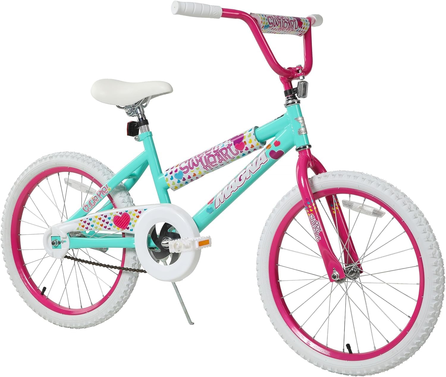 DynacraftMagna Sweetheart 20" Children's Bike โ Fun and Colorful Design, Sturdy and Durable, Perfect for Kids Learning to Ride, Easy to Assemble, Ideal for Young Riders