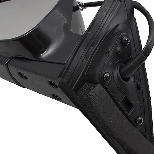 Miniatura 5 de Brock Espejo retrovisor eléctrico de repuesto Drivers listo para pintar compatible con Accord Coupe 99-02 76250-S82-K21ZH