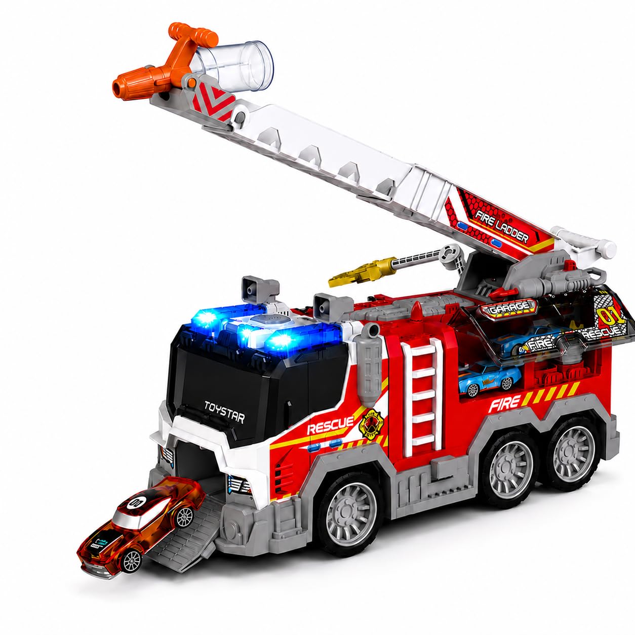 Toy Fire Truck for Toddlers